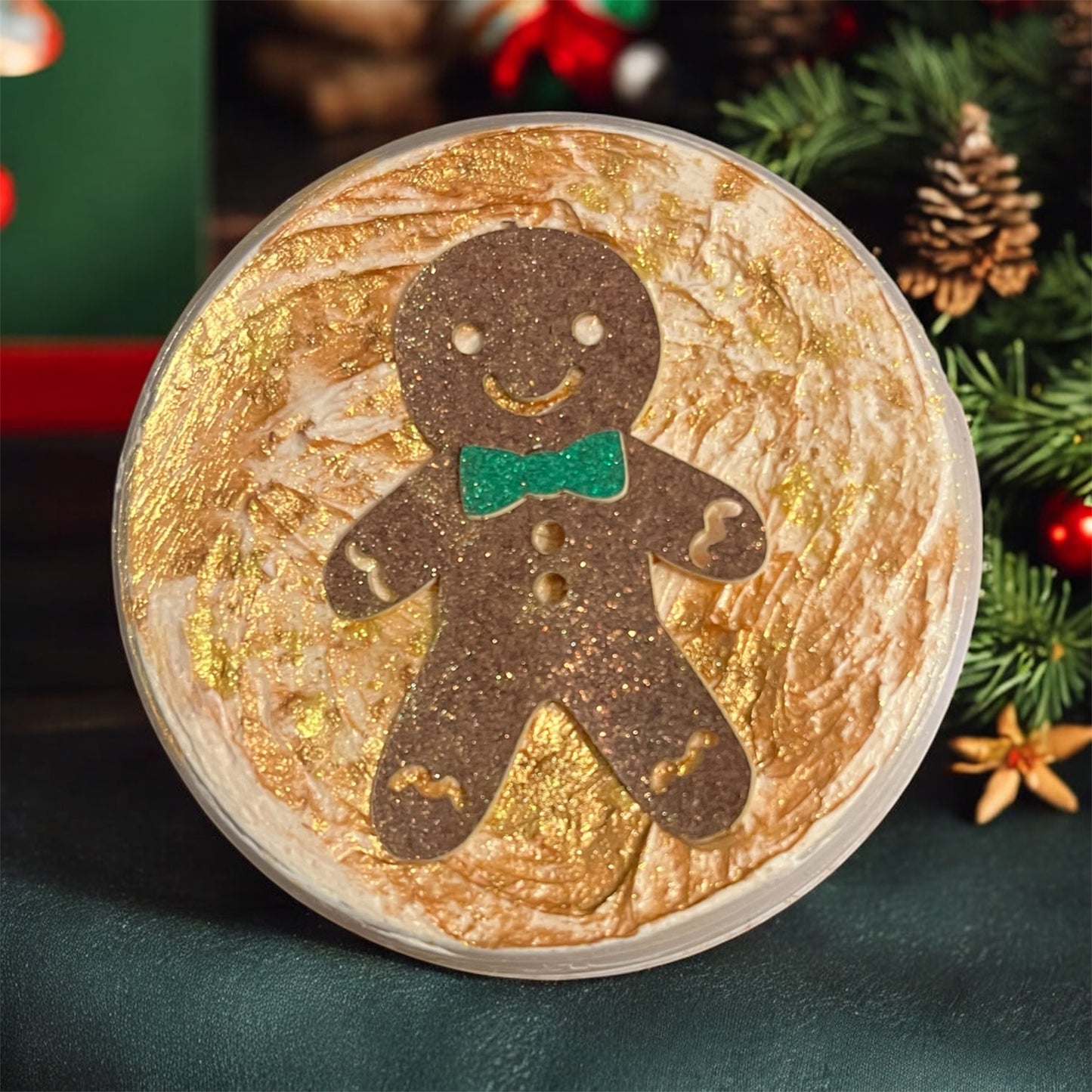 Gingerbread biscuits whipped soap 💫