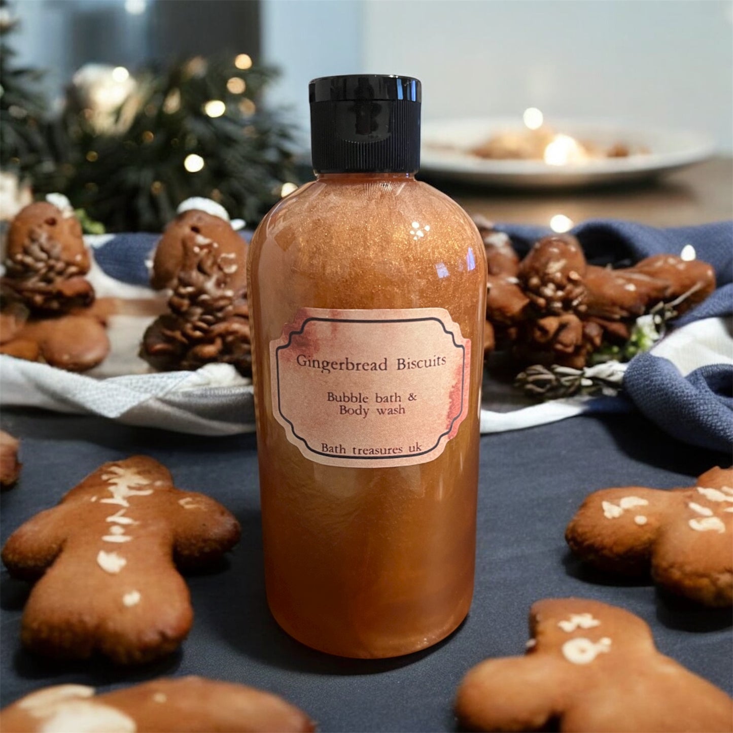 Gingerbread biscuits 2 in 1 Bubble Bath & Body Wash 💫
