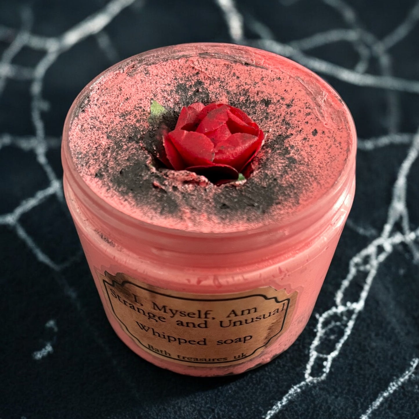 I myself am strange and unusual whipped soap 💫