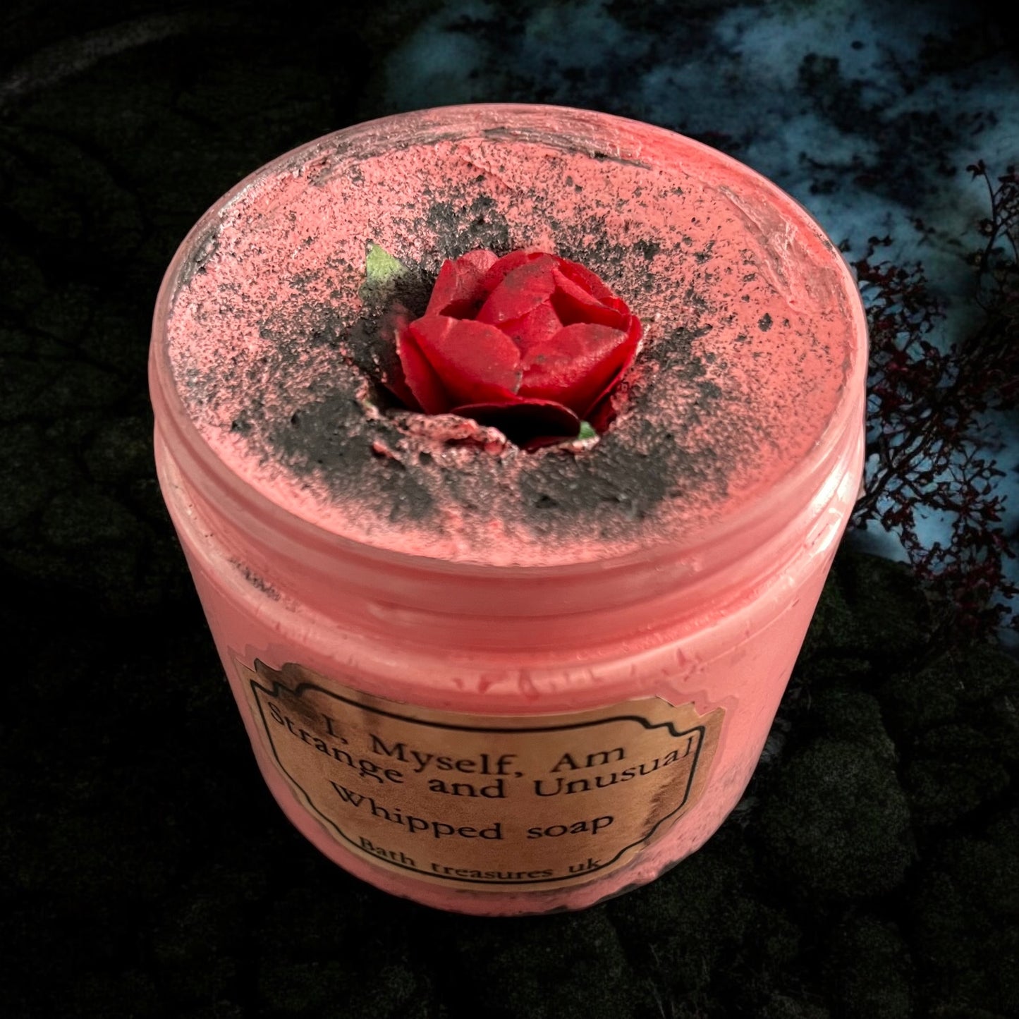 I myself am strange and unusual whipped soap 💫