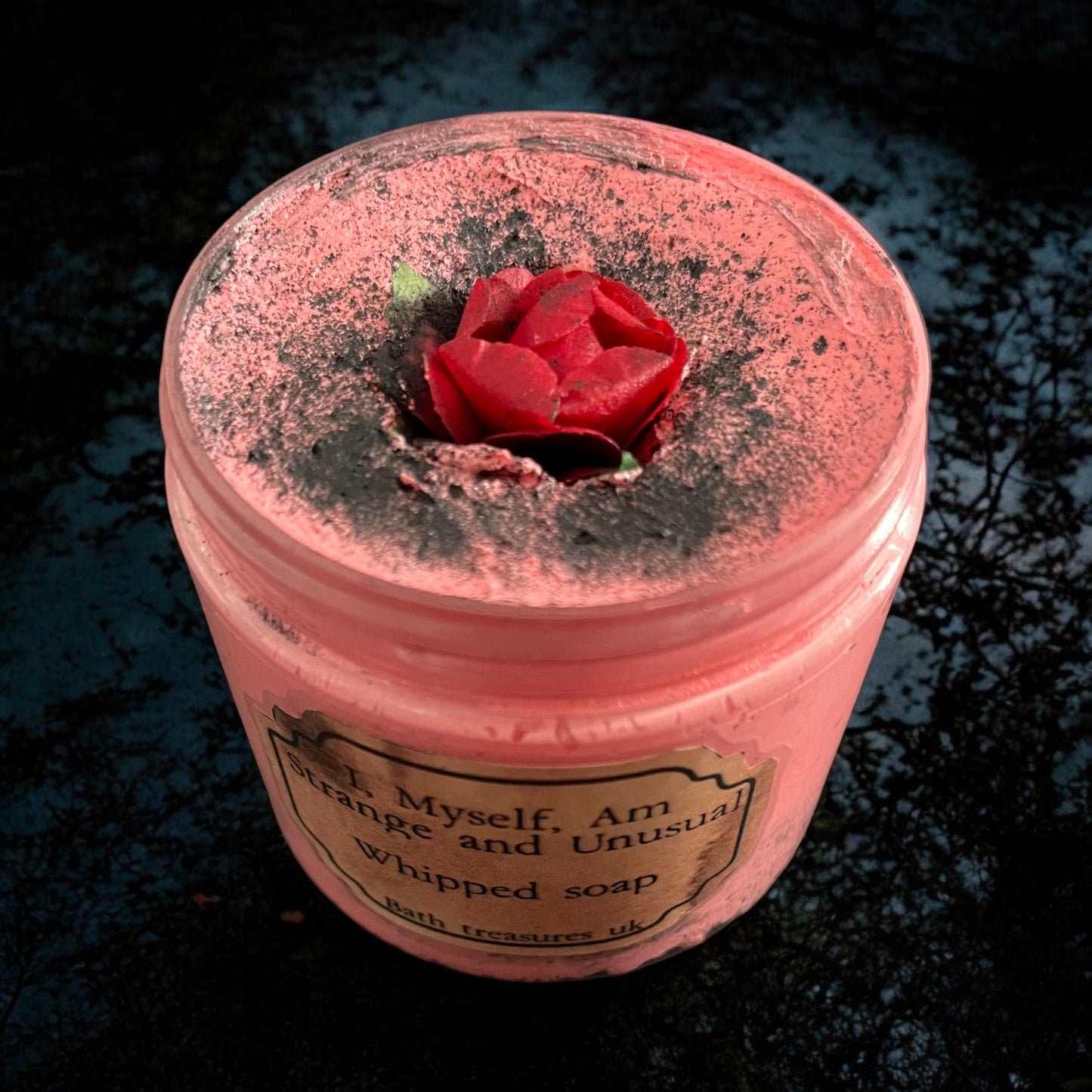 I myself am strange and unusual whipped soap 💫