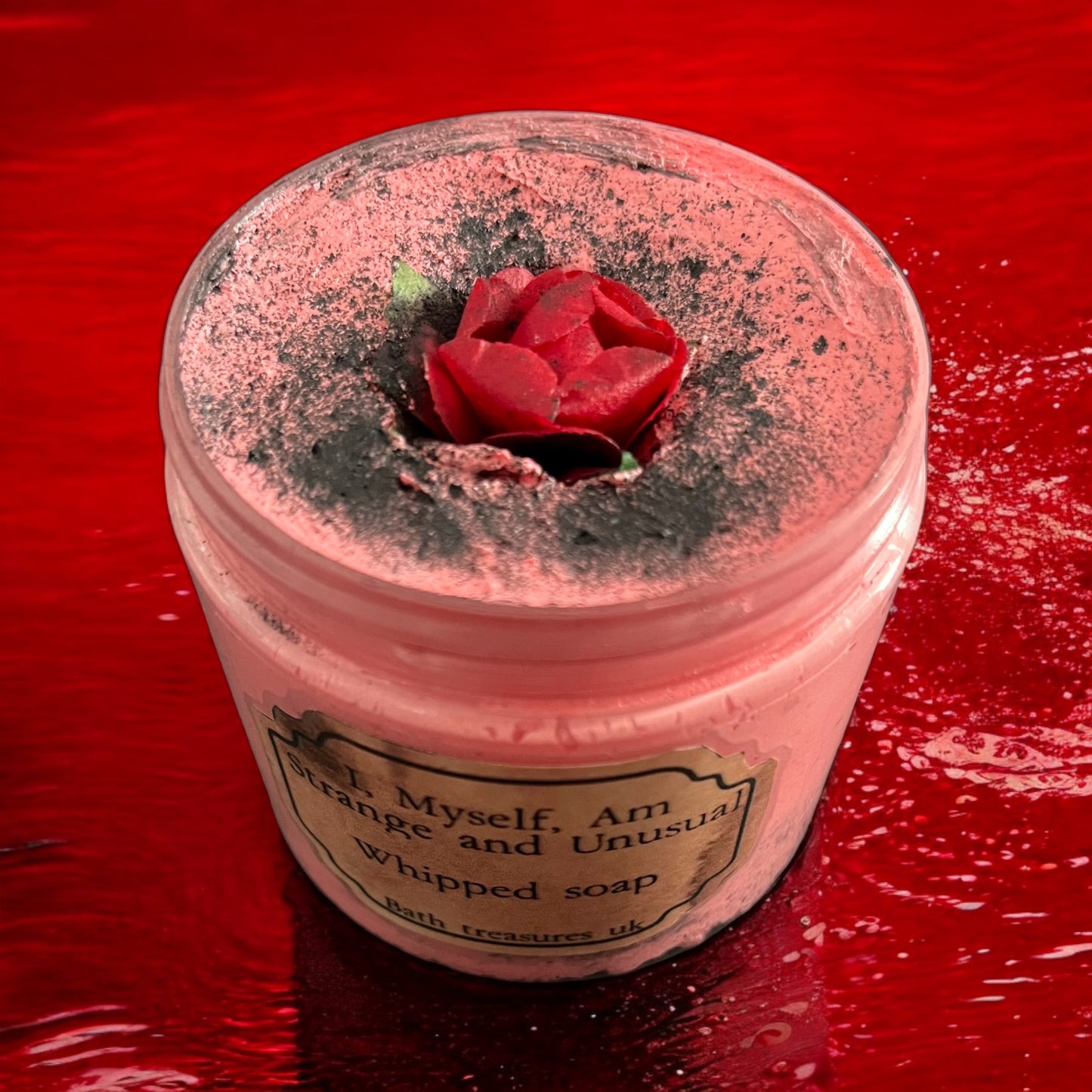 I myself am strange and unusual whipped soap 💫