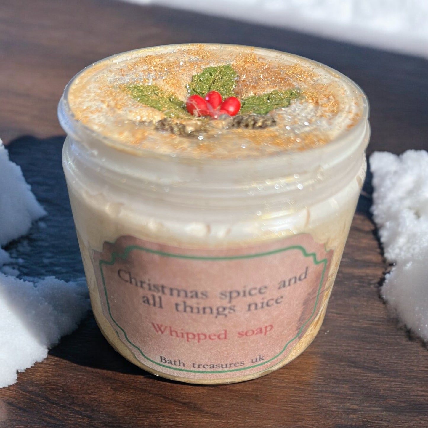 Christmas spice and all things nice whipped soap 💫