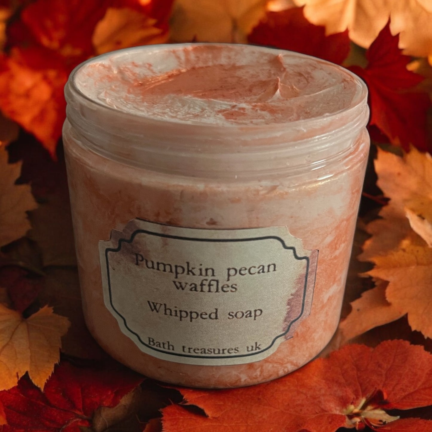 Pumpkin pecan waffles whipped soap 💫
