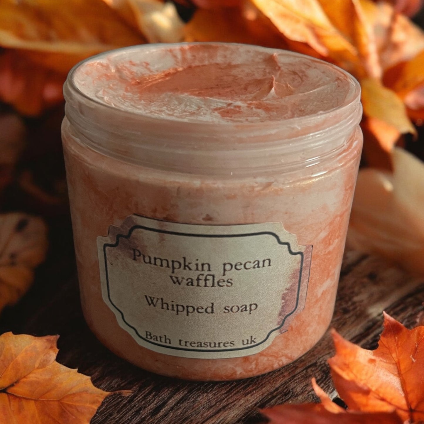 Pumpkin pecan waffles whipped soap 💫