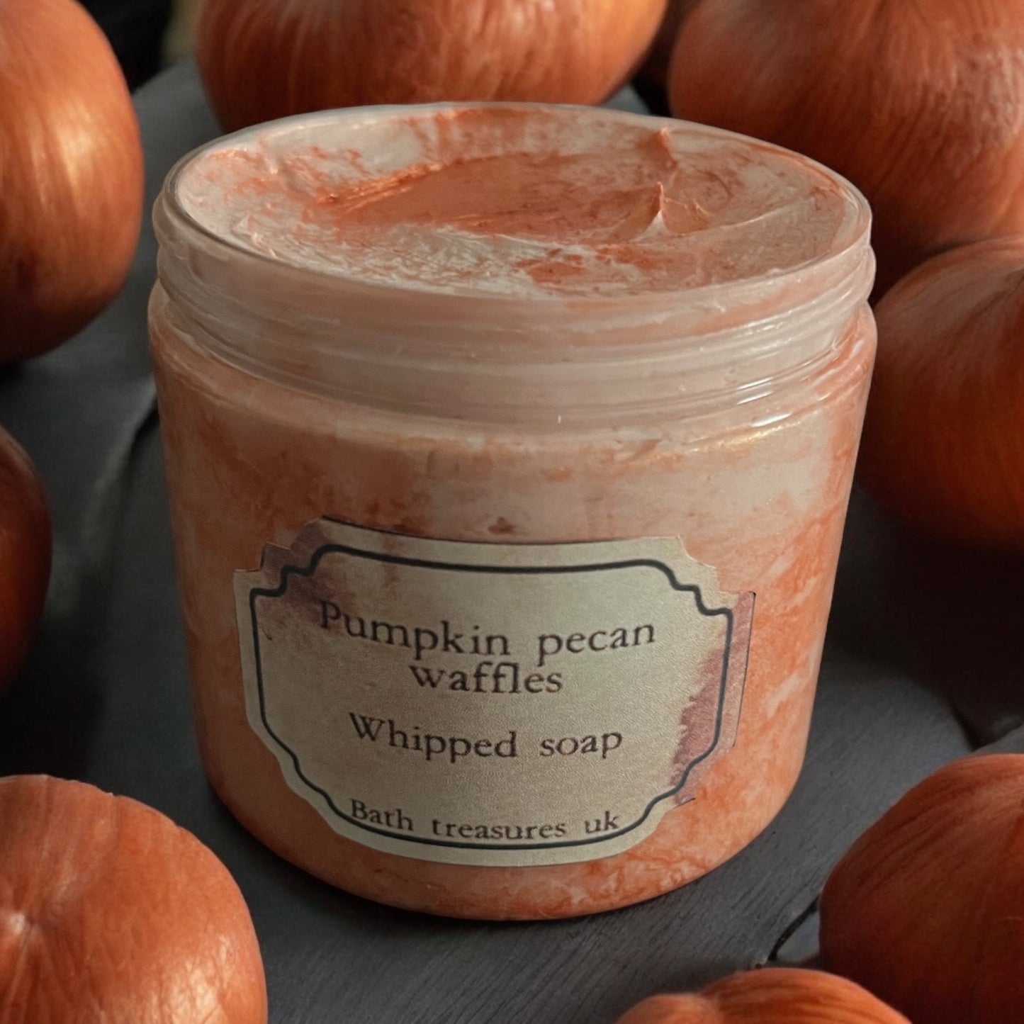 Pumpkin pecan waffles whipped soap 💫