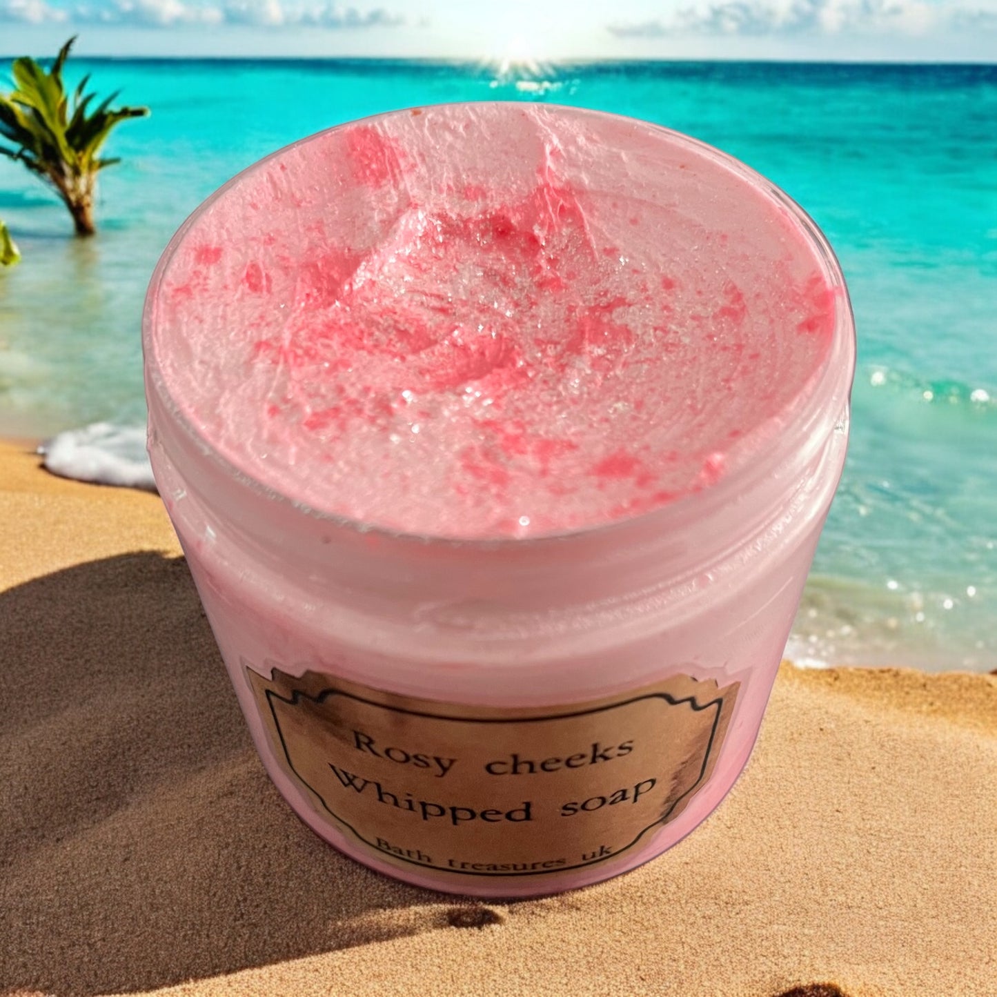 Rosy cheeks whipped soap π«