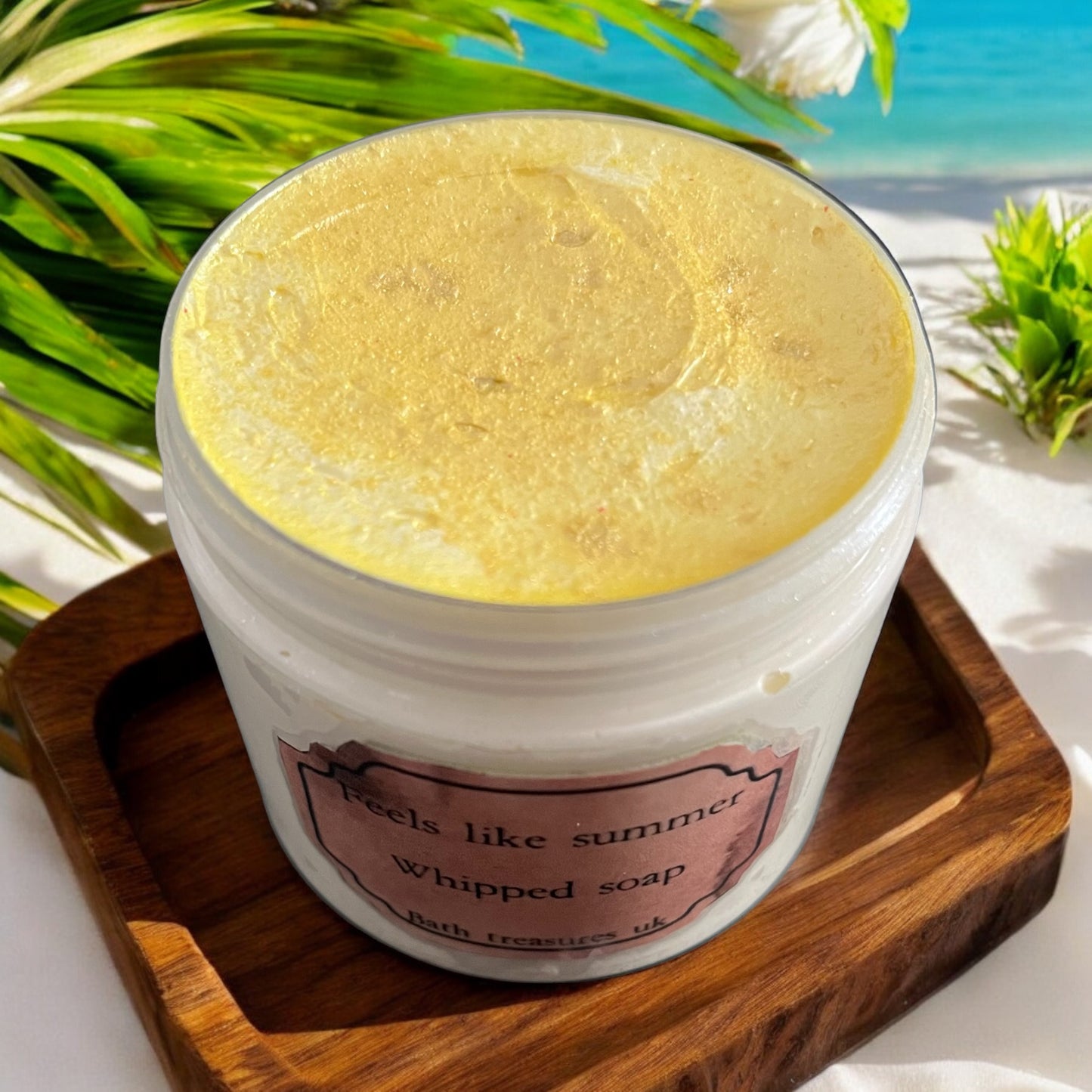 Feels like summer whipped soap 💫