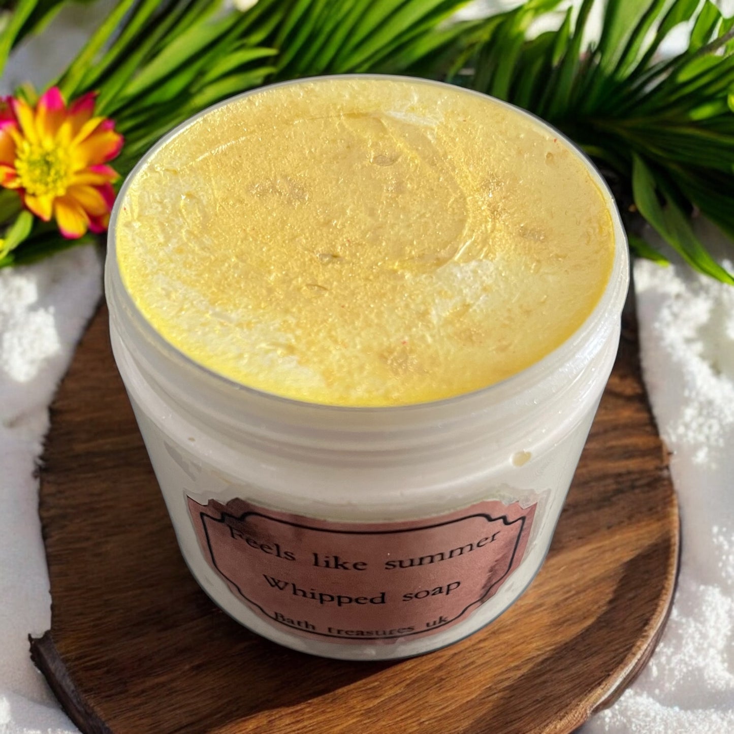 Feels like summer whipped soap 💫