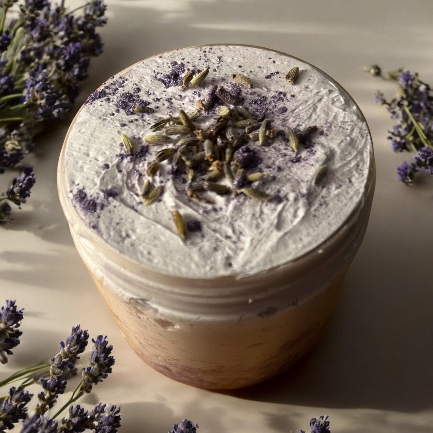 Dreamy lavender whipped soap 💫