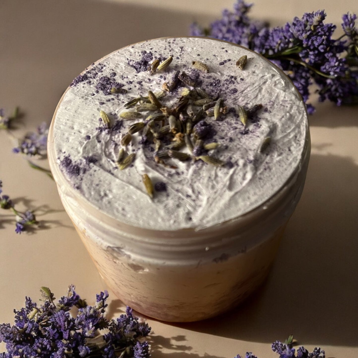 Dreamy lavender whipped soap 💫