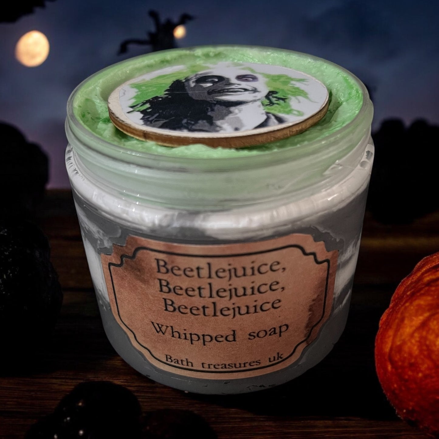 Beetlejuice beetlejuice beetlejuice whipped soap 💫