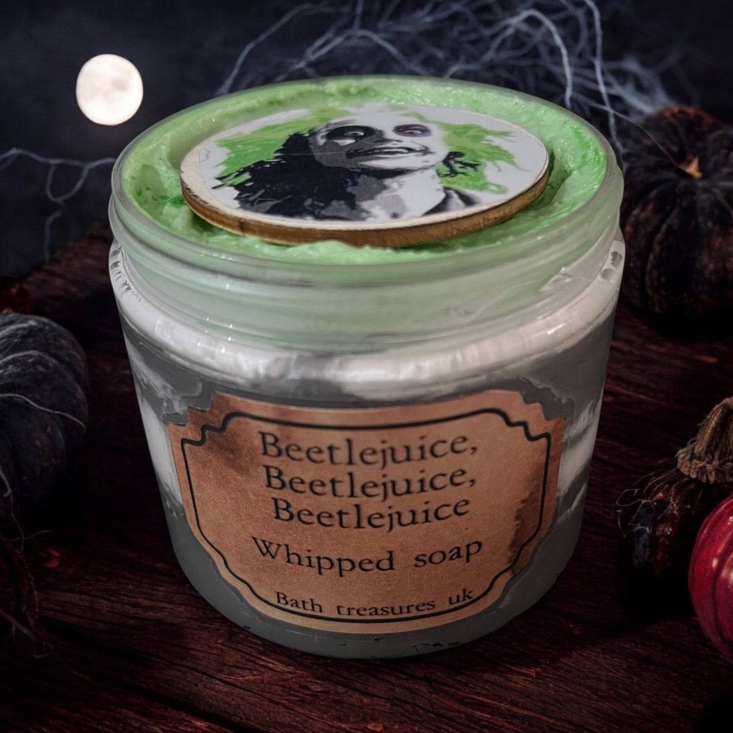 Beetlejuice beetlejuice beetlejuice whipped soap 💫