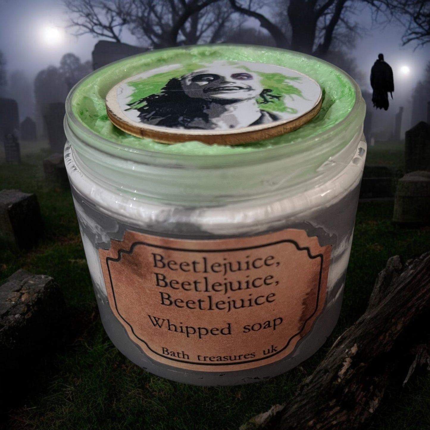 Beetlejuice beetlejuice beetlejuice whipped soap 💫