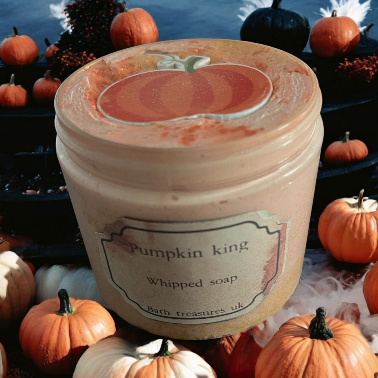 Pumpkin king whipped soap 💫