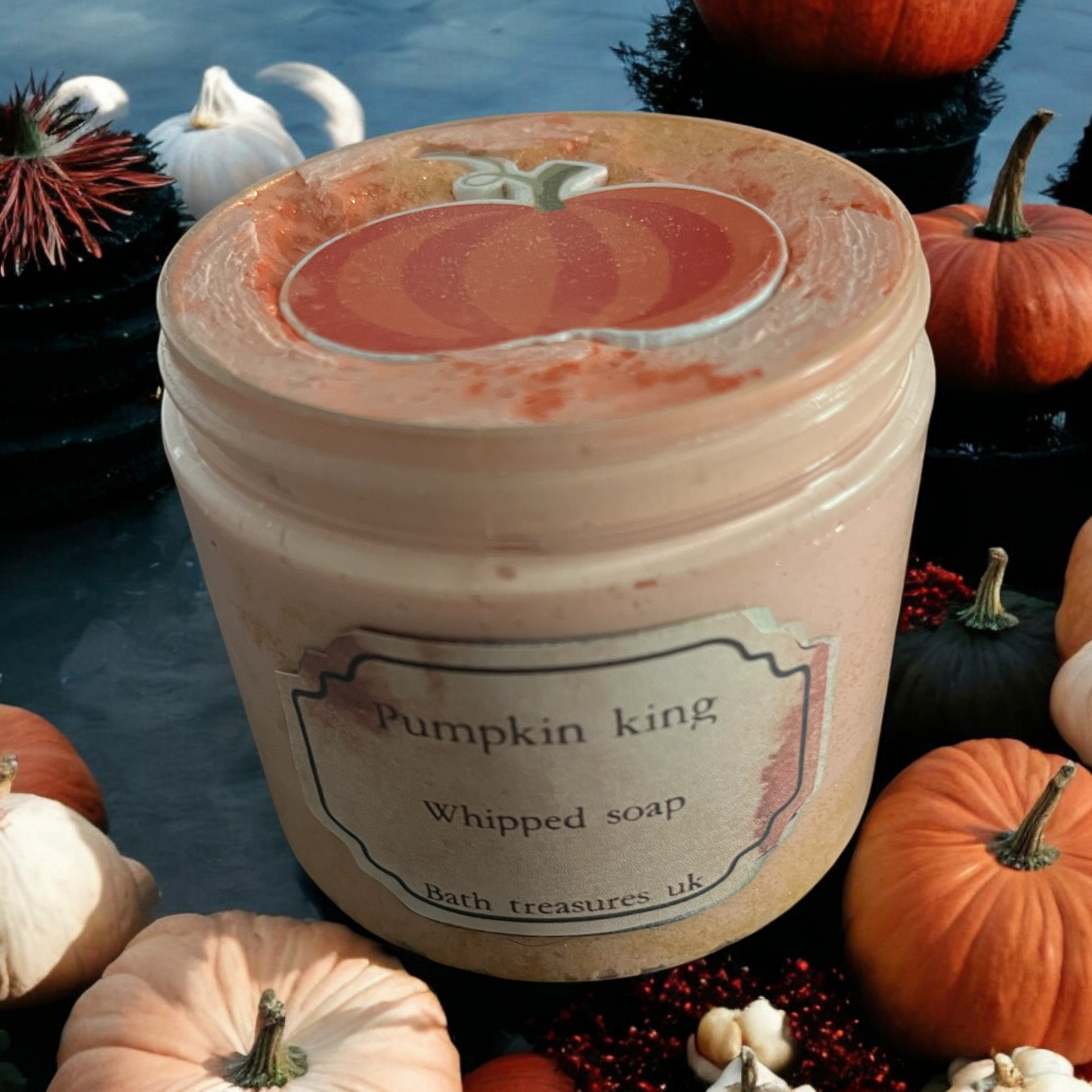 Pumpkin king whipped soap 💫