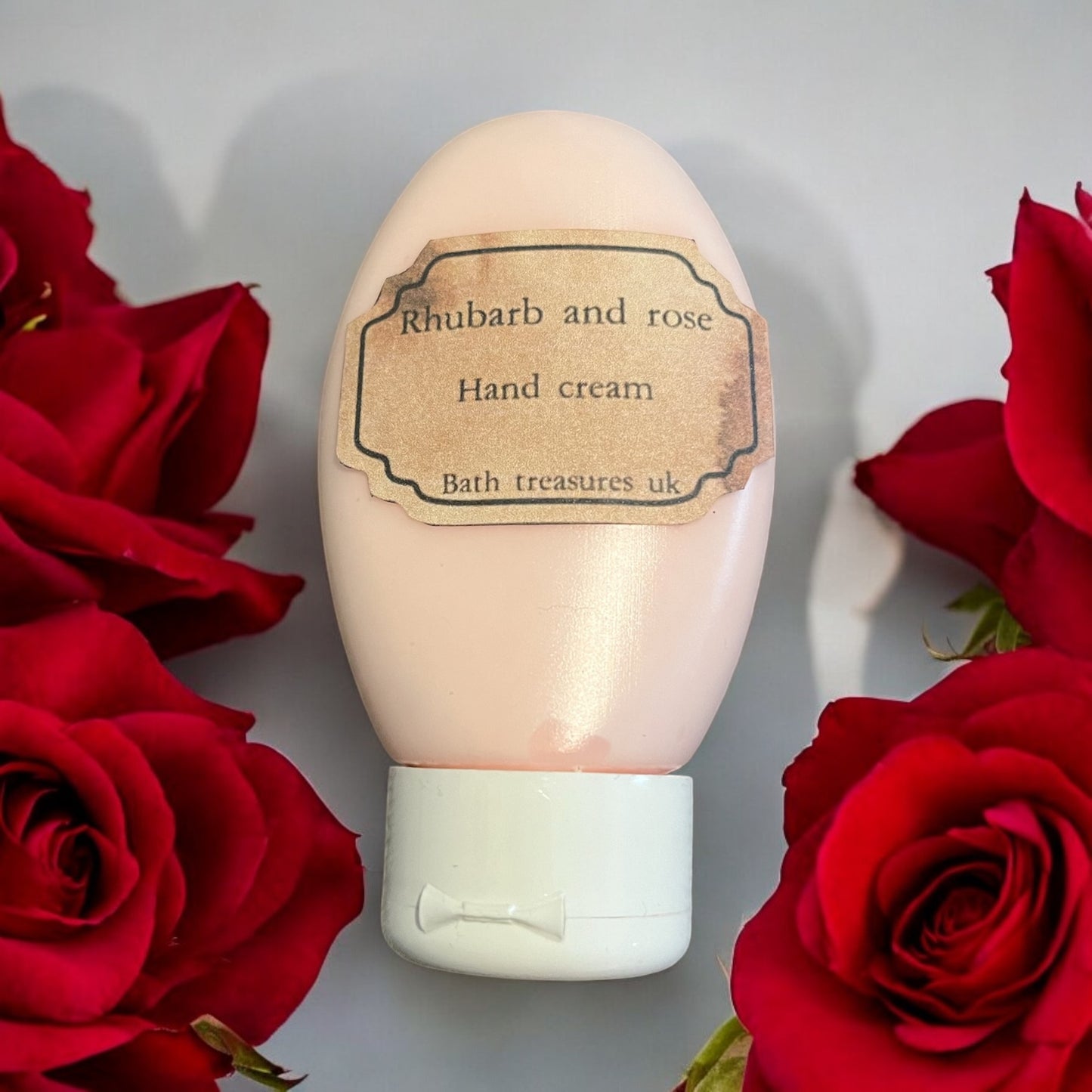 Rhubarb and rose hand cream 💫