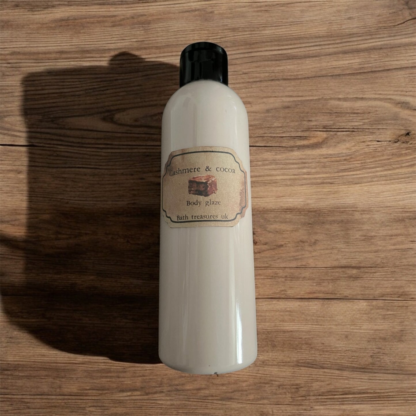 Cashmere and cocoa body glaze π«