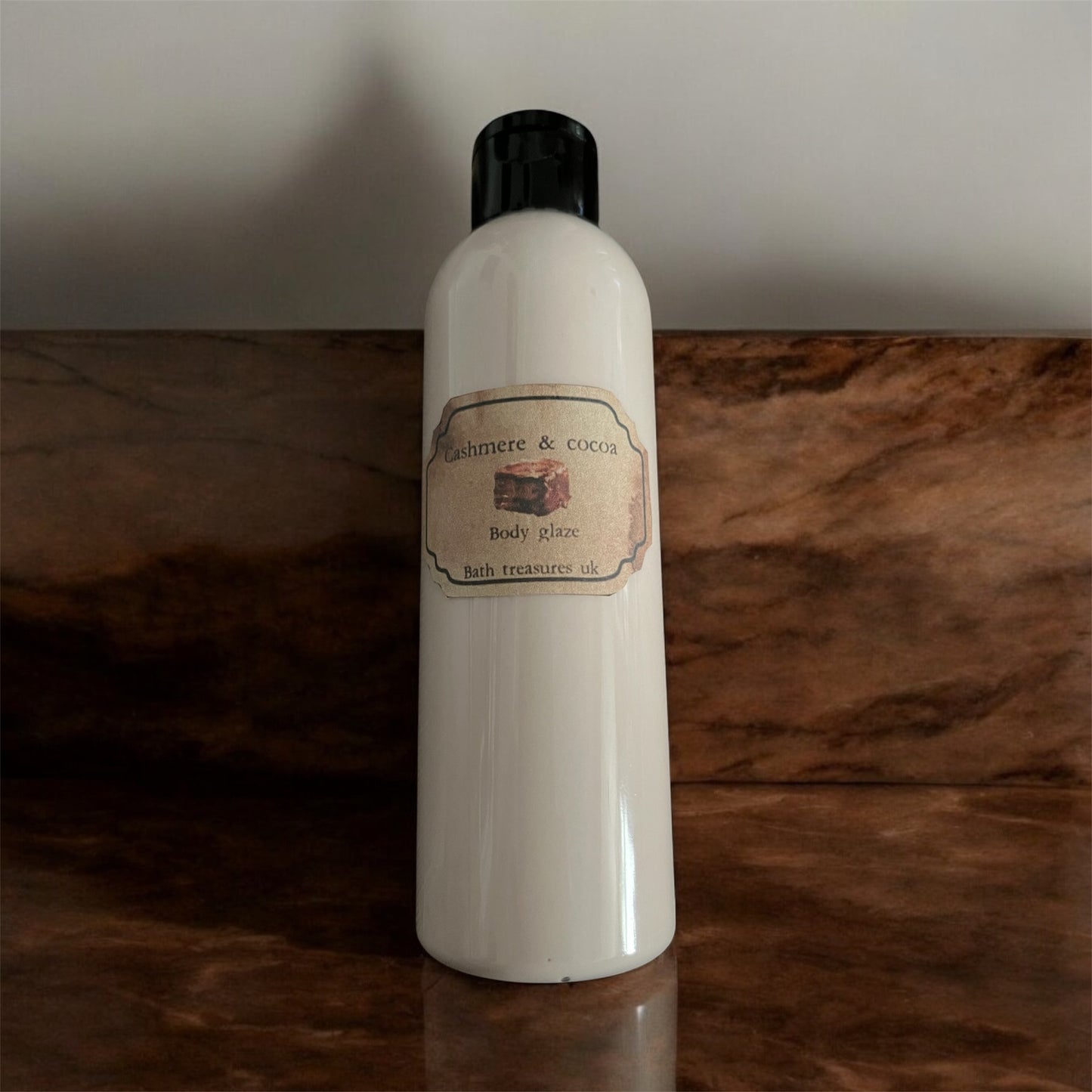 Cashmere and cocoa body glaze π«