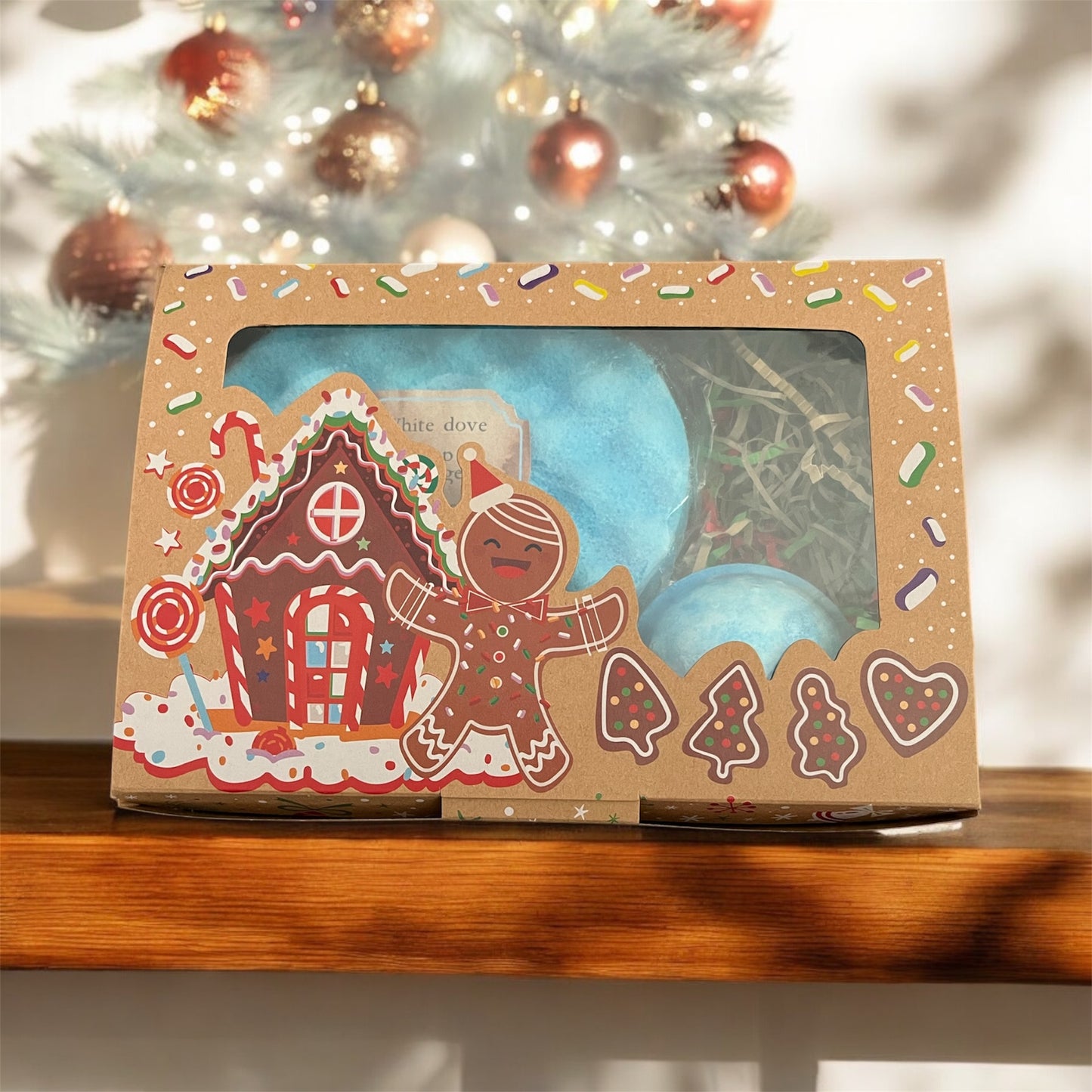 Soap sponge and bath bomb gift set 💫