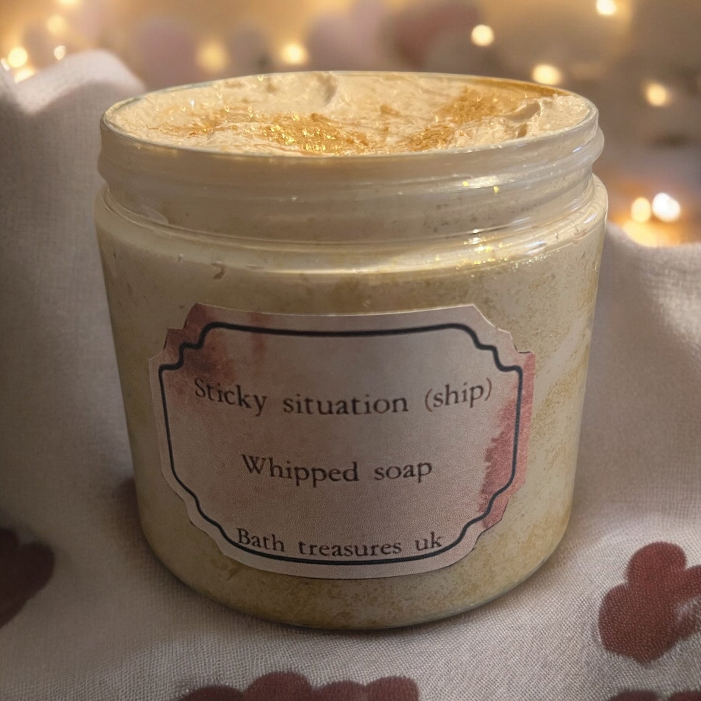 Sticky situation(ship) whipped soap 💫