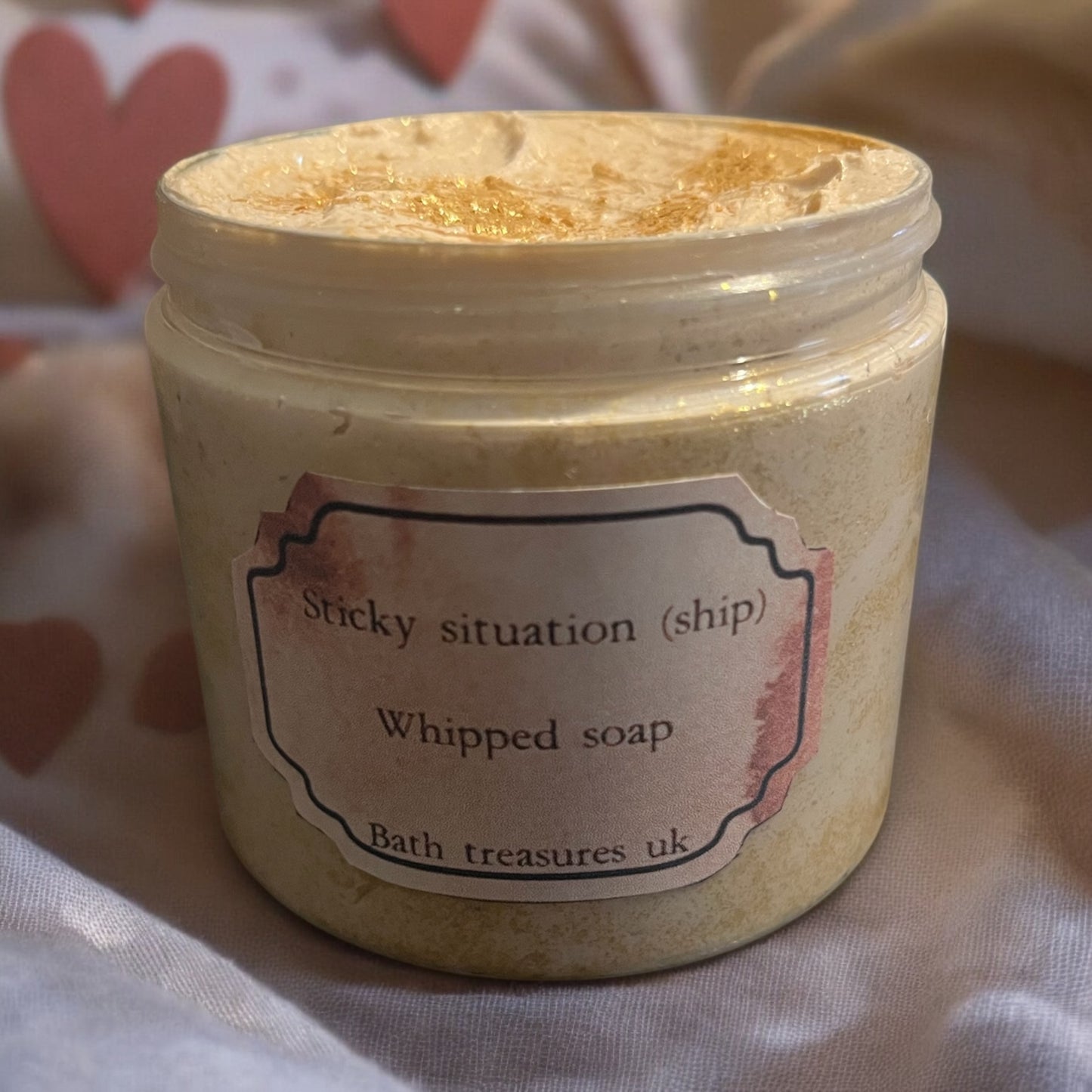 Sticky situation(ship) whipped soap 💫