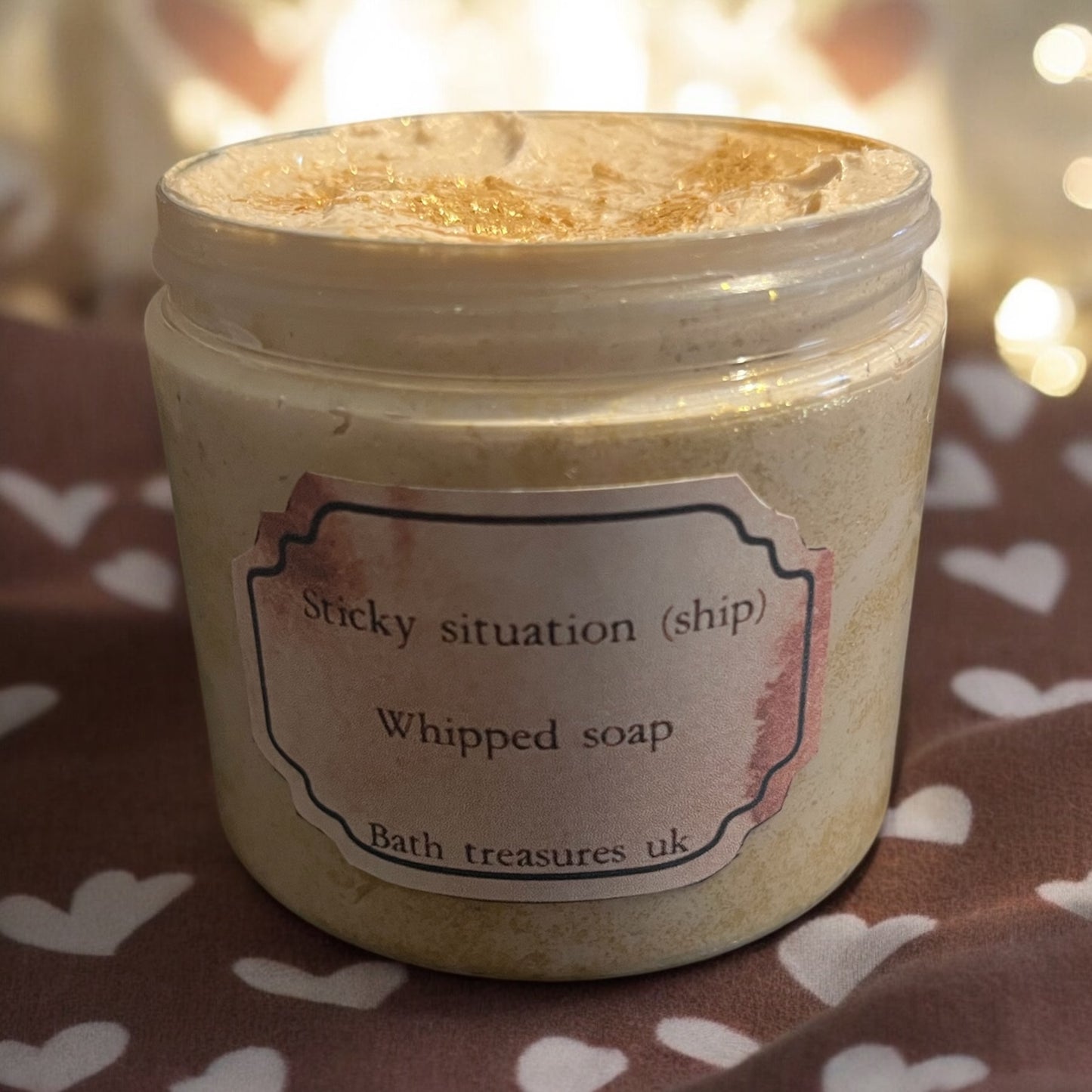 Sticky situation(ship) whipped soap 💫