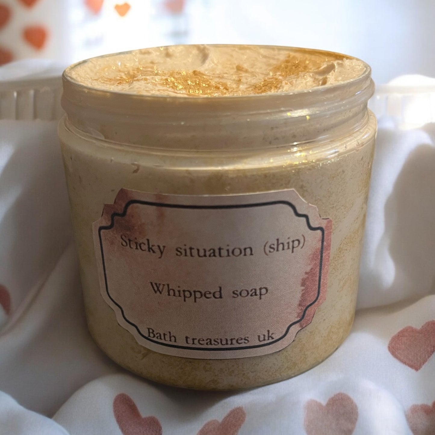 Sticky situation(ship) whipped soap 💫