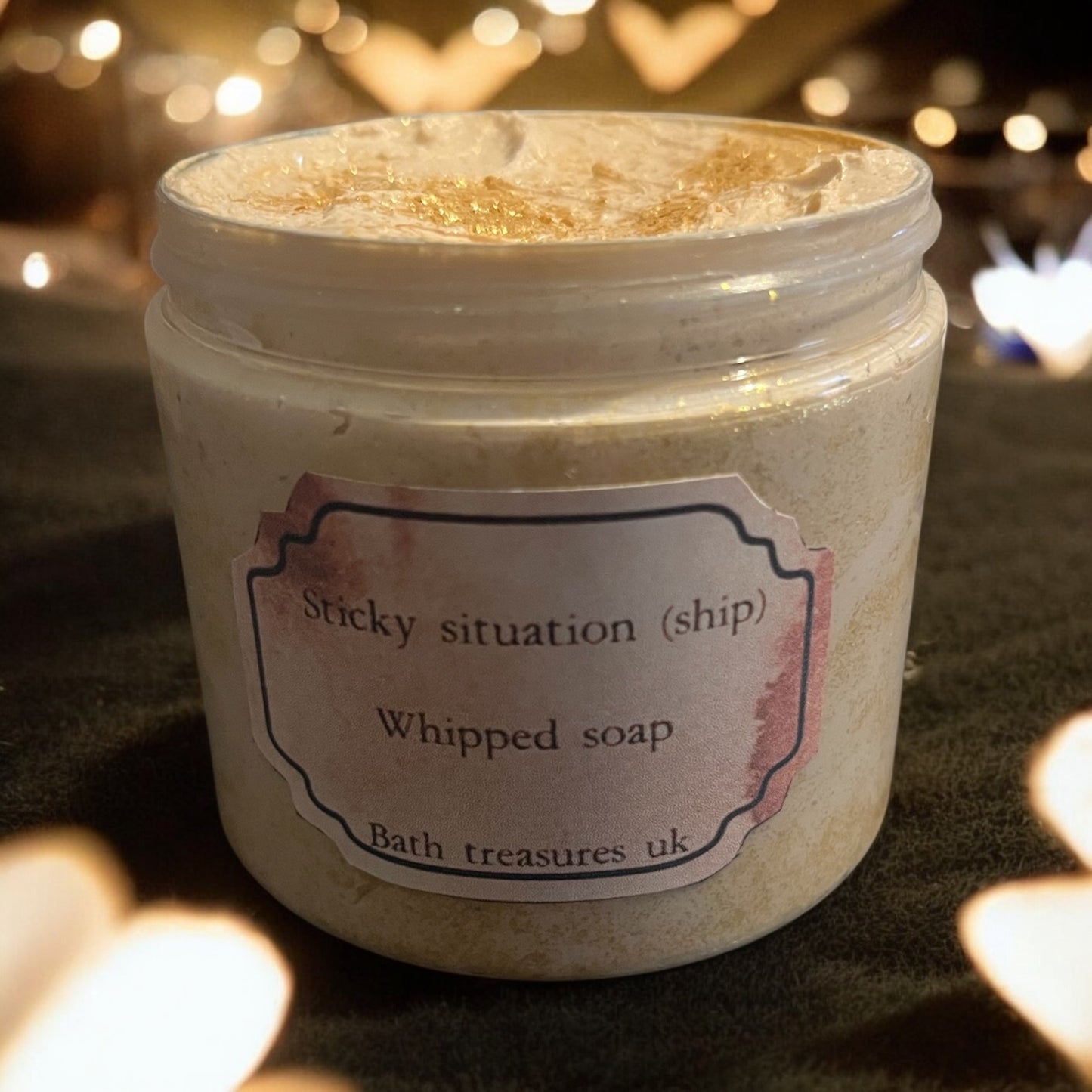 Sticky situation(ship) whipped soap 💫