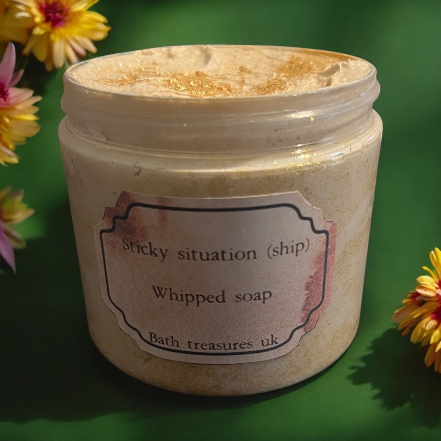 Sticky situation(ship) whipped soap 💫