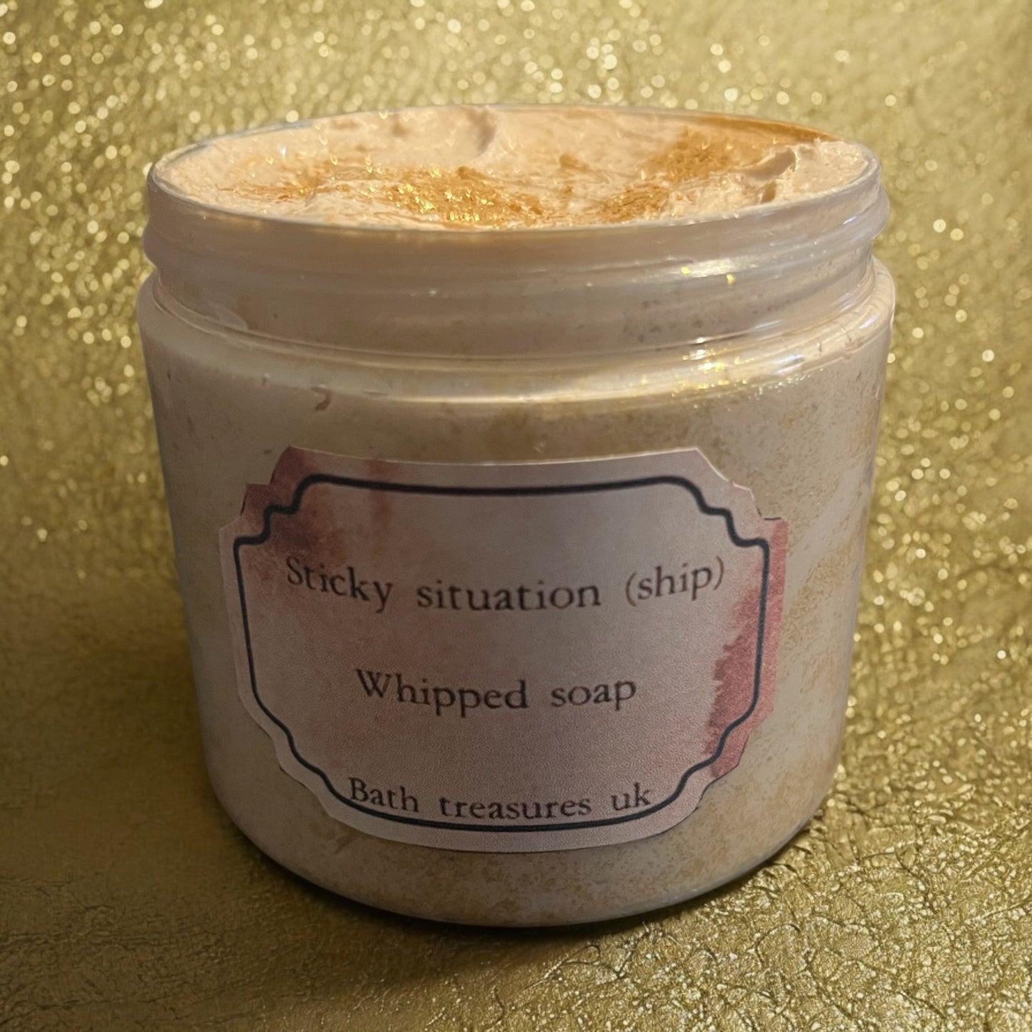 Sticky situation(ship) whipped soap 💫