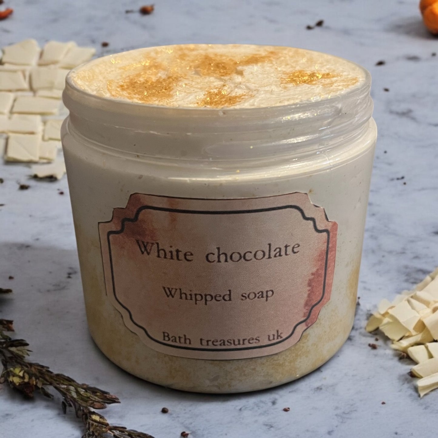 White chocolate whipped soap 💫