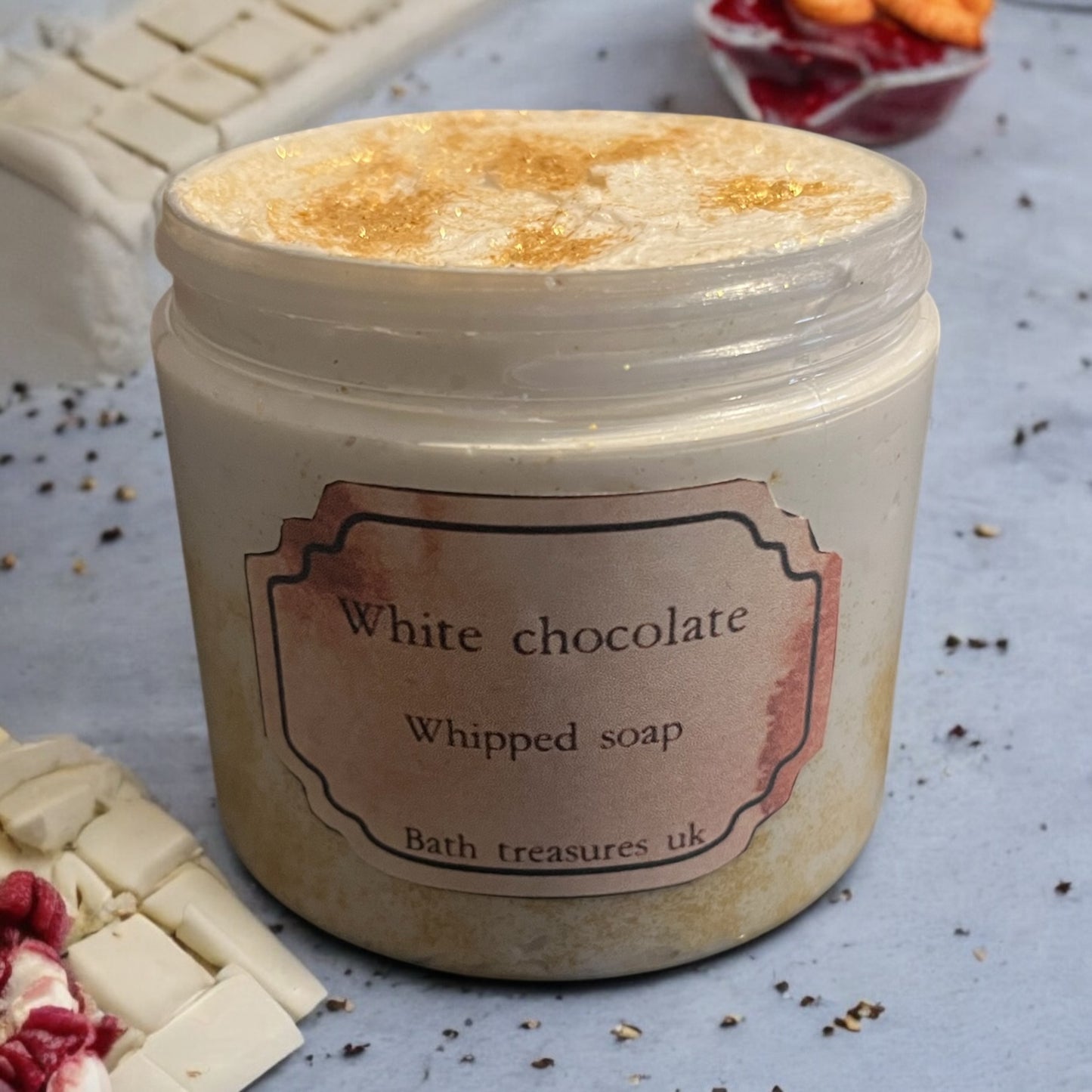 White chocolate whipped soap 💫