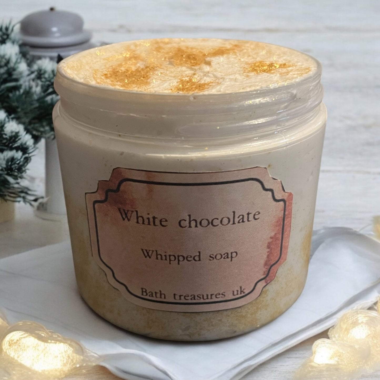 White chocolate whipped soap 💫