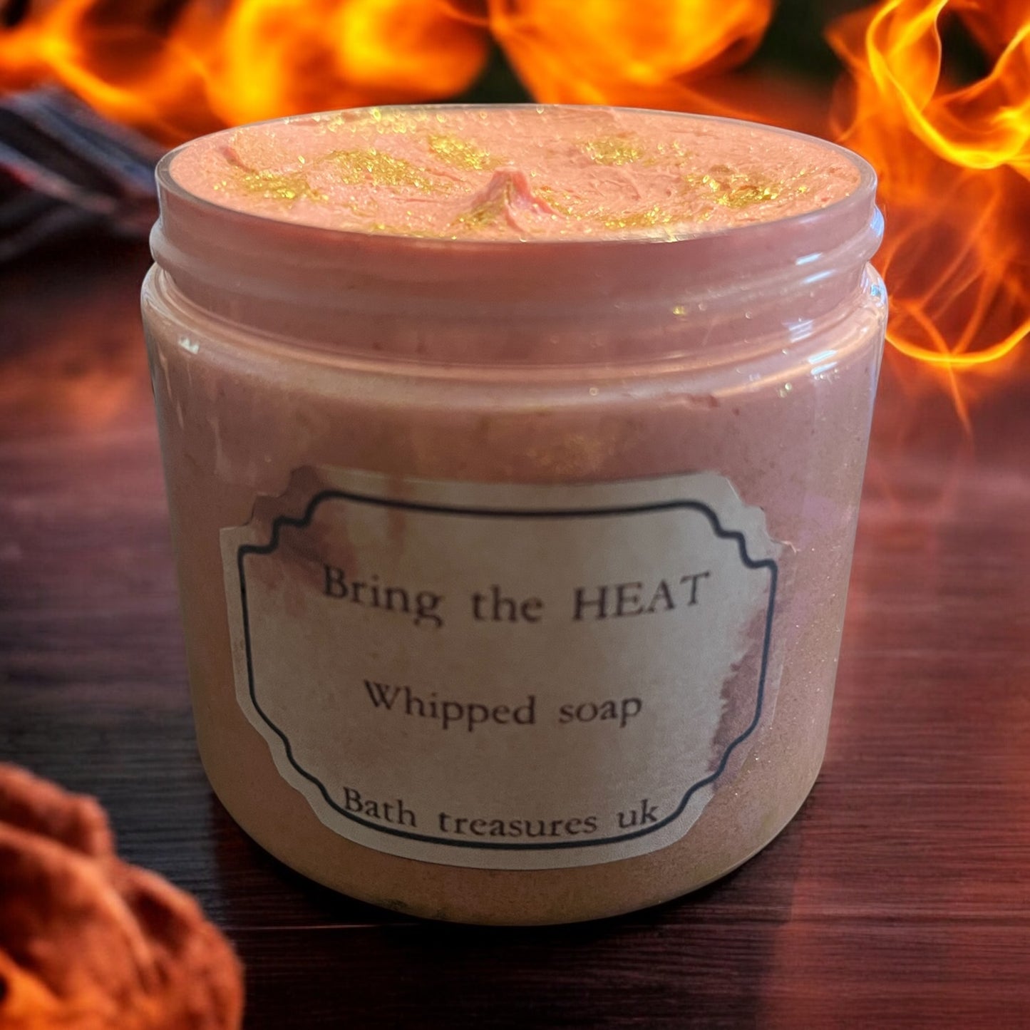Bring the heat whipped soap 💫