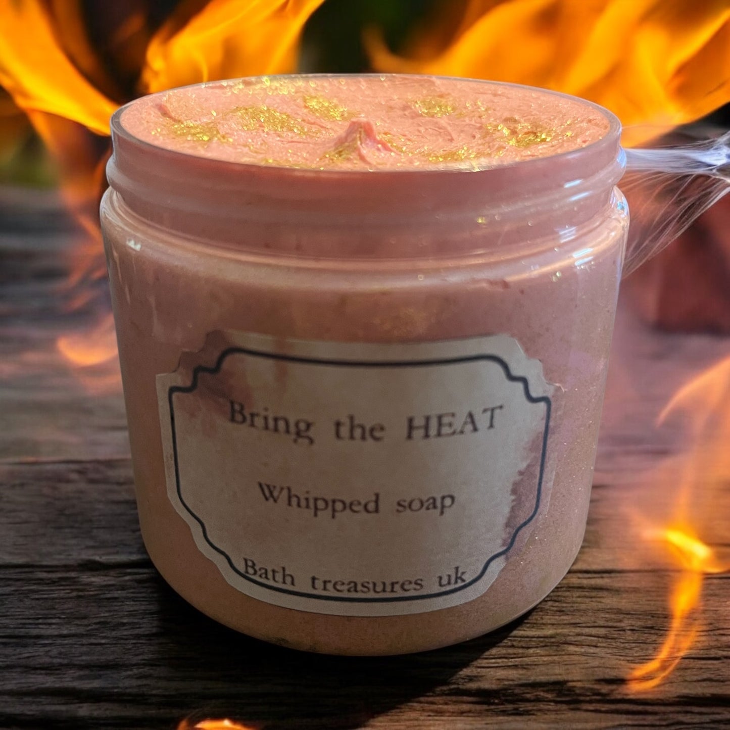 Bring the heat whipped soap 💫