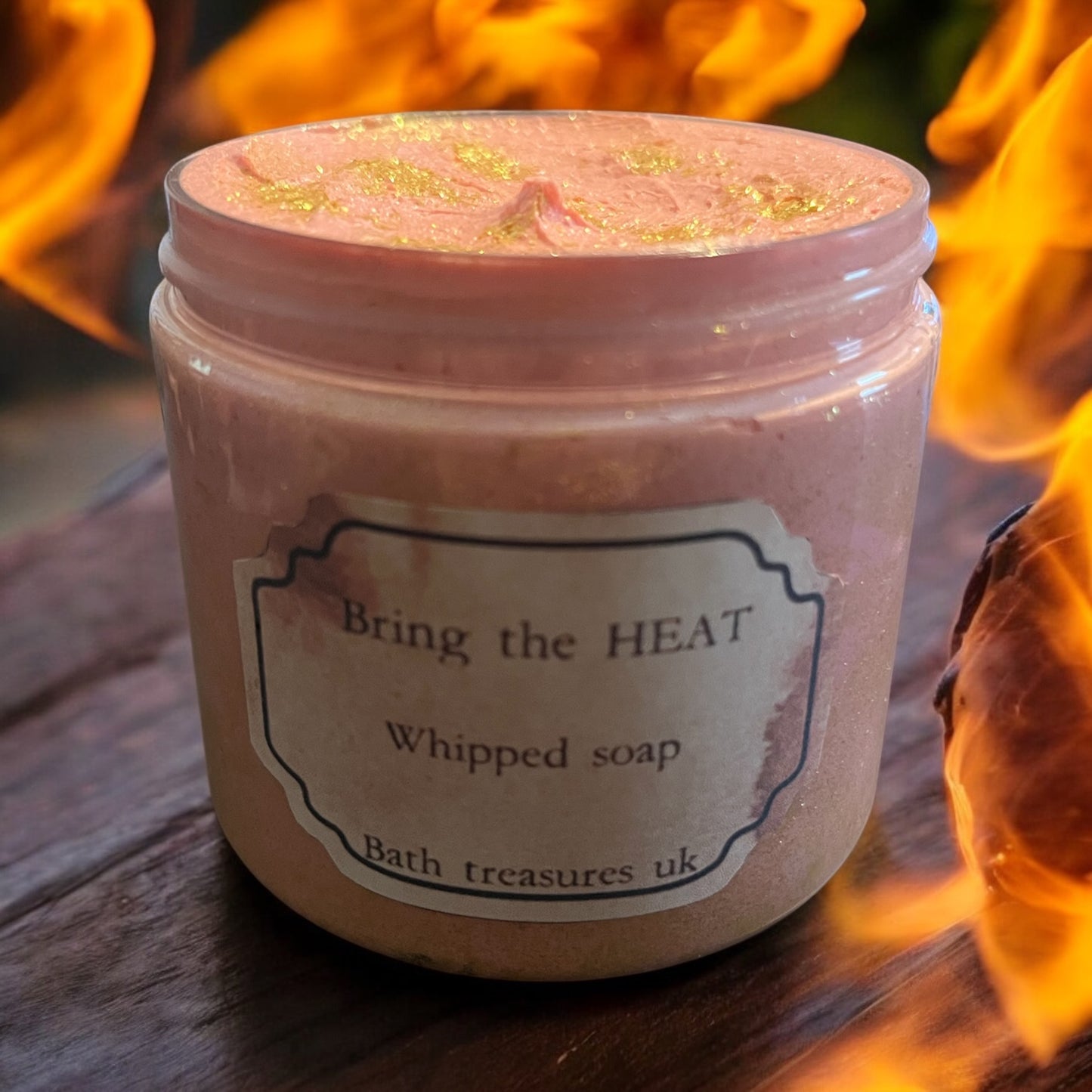 Bring the heat whipped soap 💫
