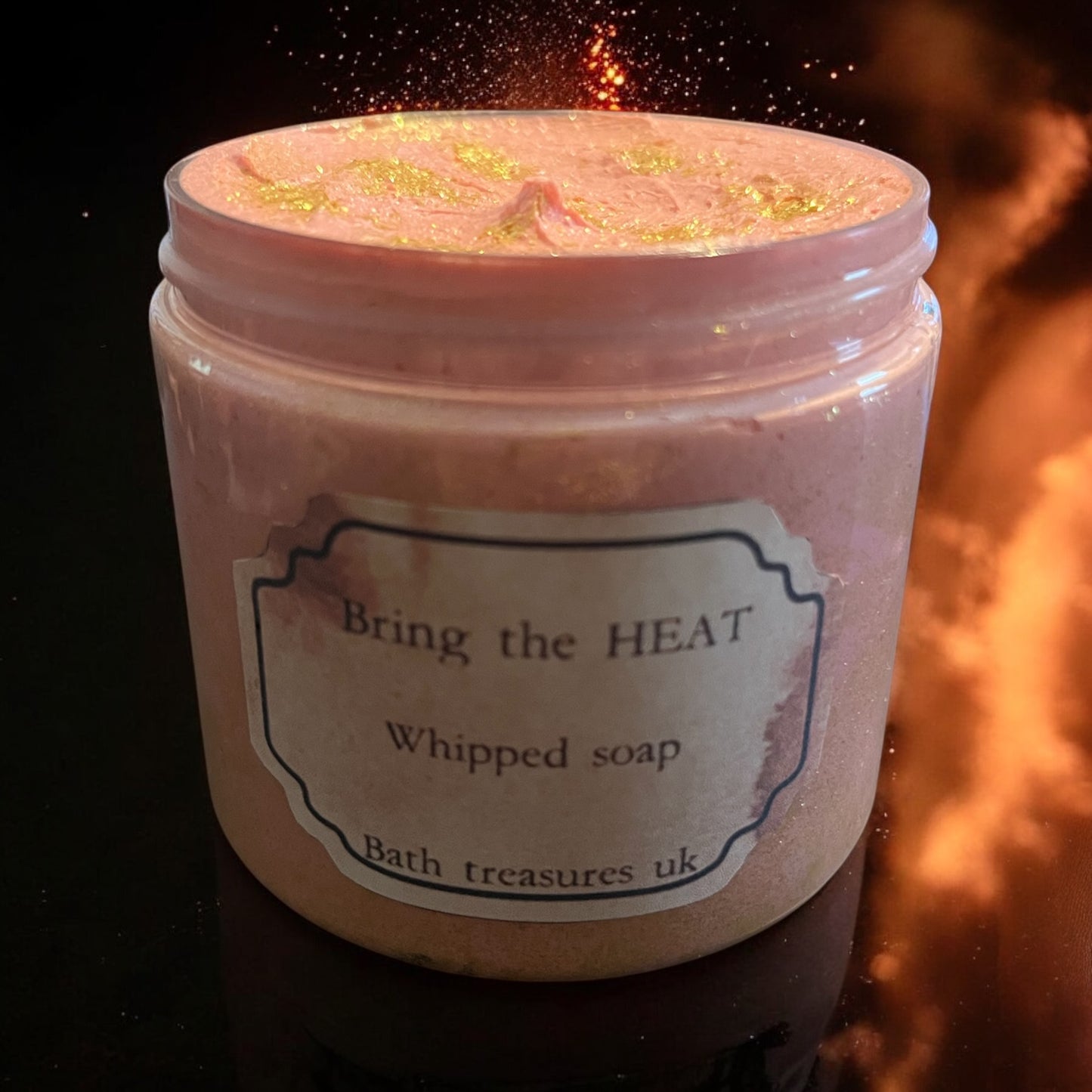 Bring the heat whipped soap 💫