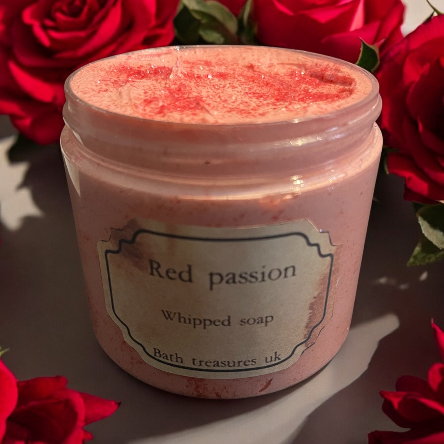 Red passion whipped soap 💫