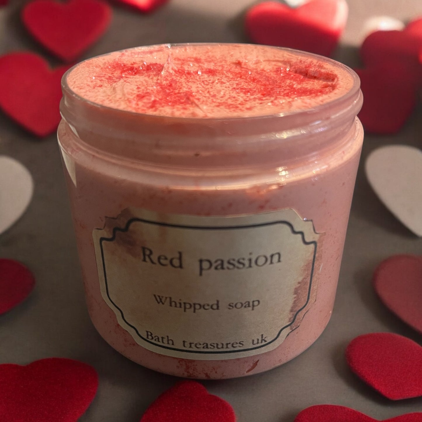 Red passion whipped soap 💫