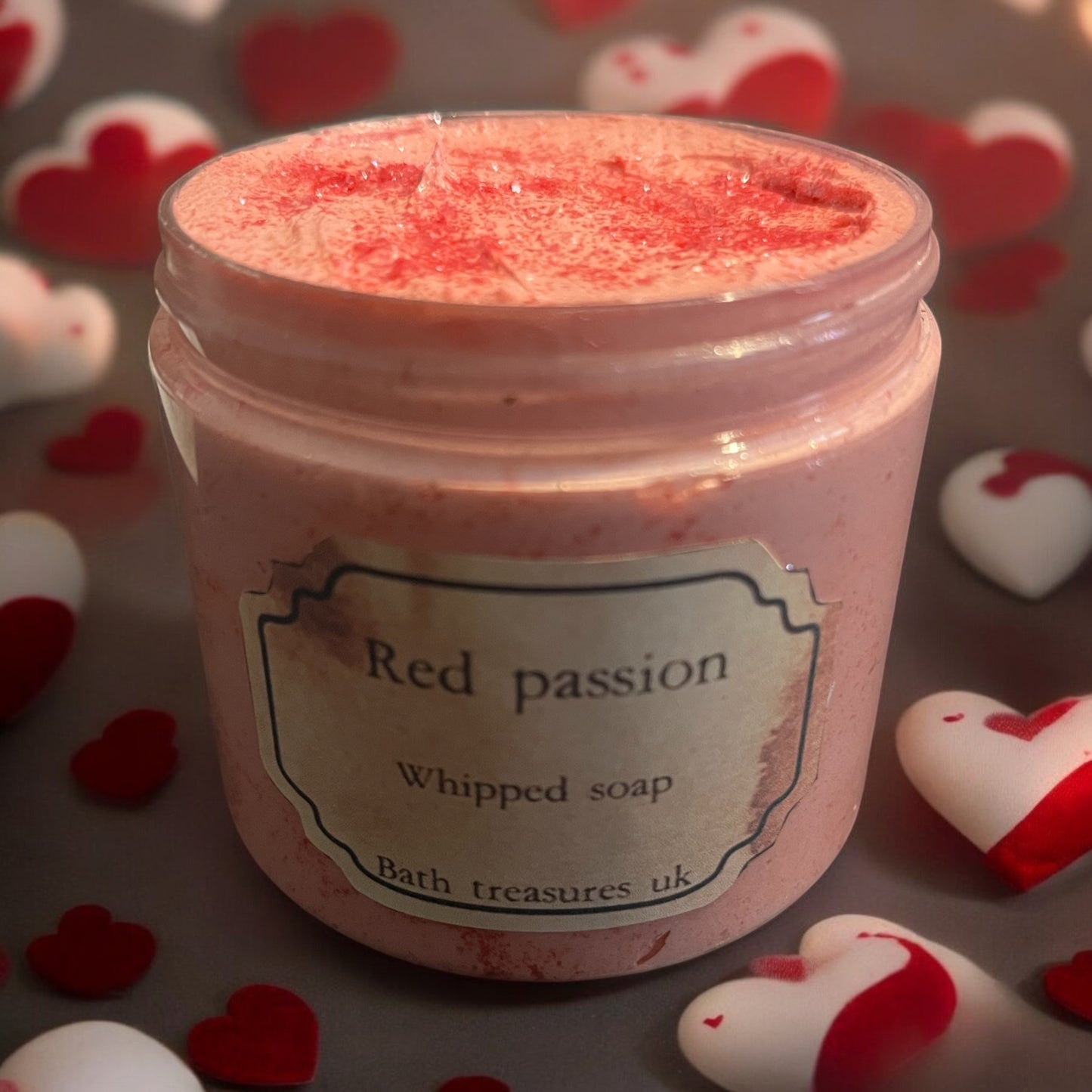 Red passion whipped soap 💫