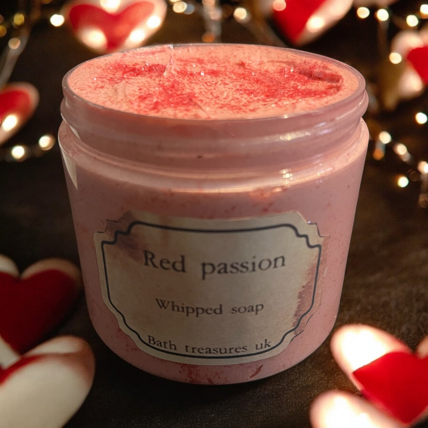Red passion whipped soap 💫