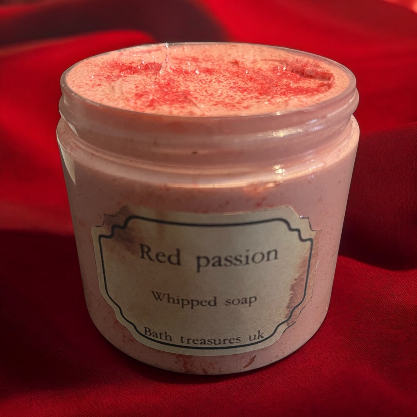 Red passion whipped soap 💫