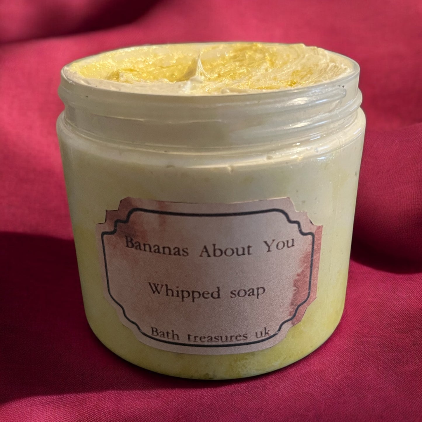 Bananas about you whipped soap 💫