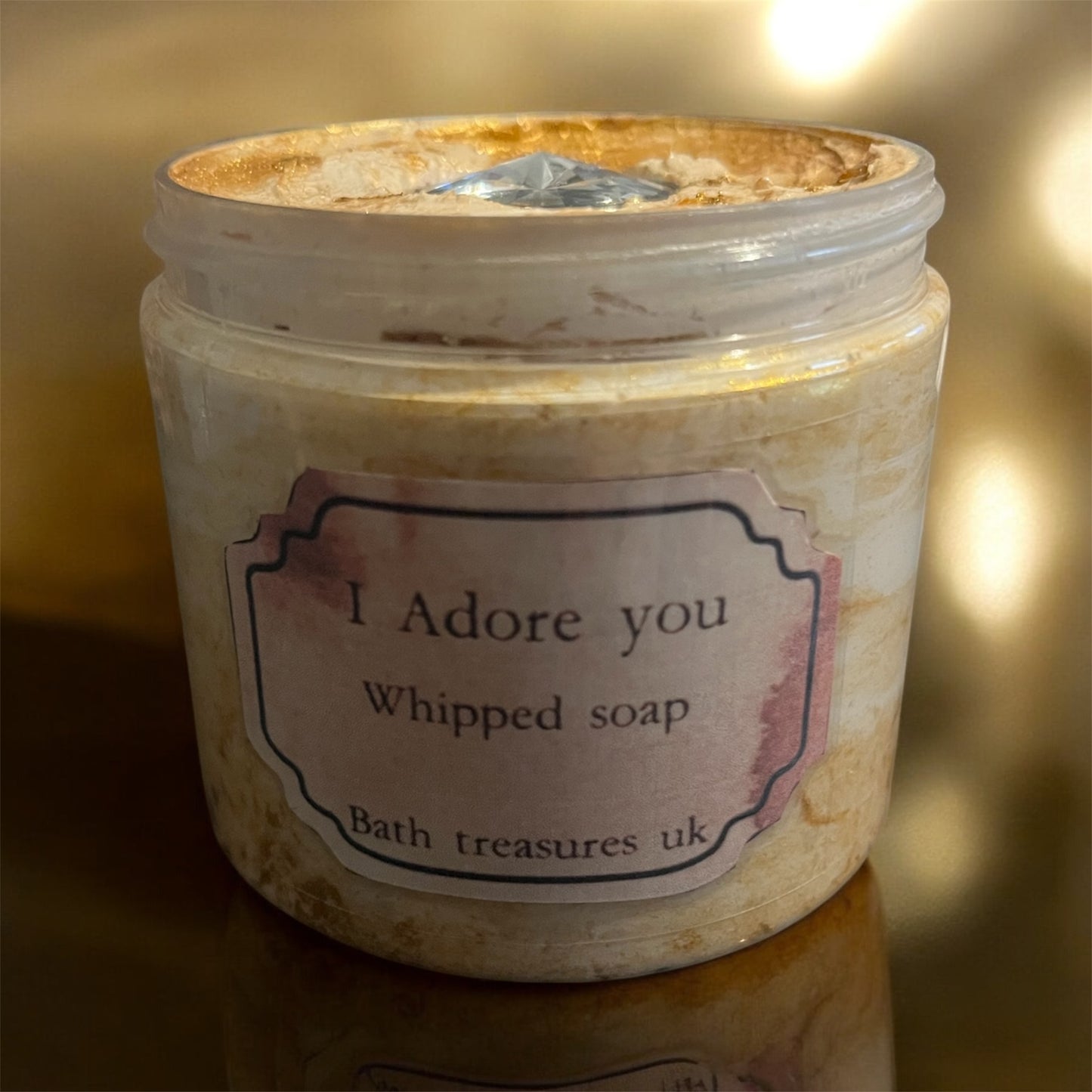 I adore you whipped soap 💫