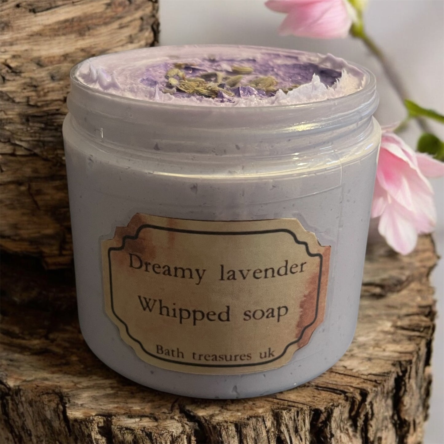 Dreamy lavender whipped soap 💫