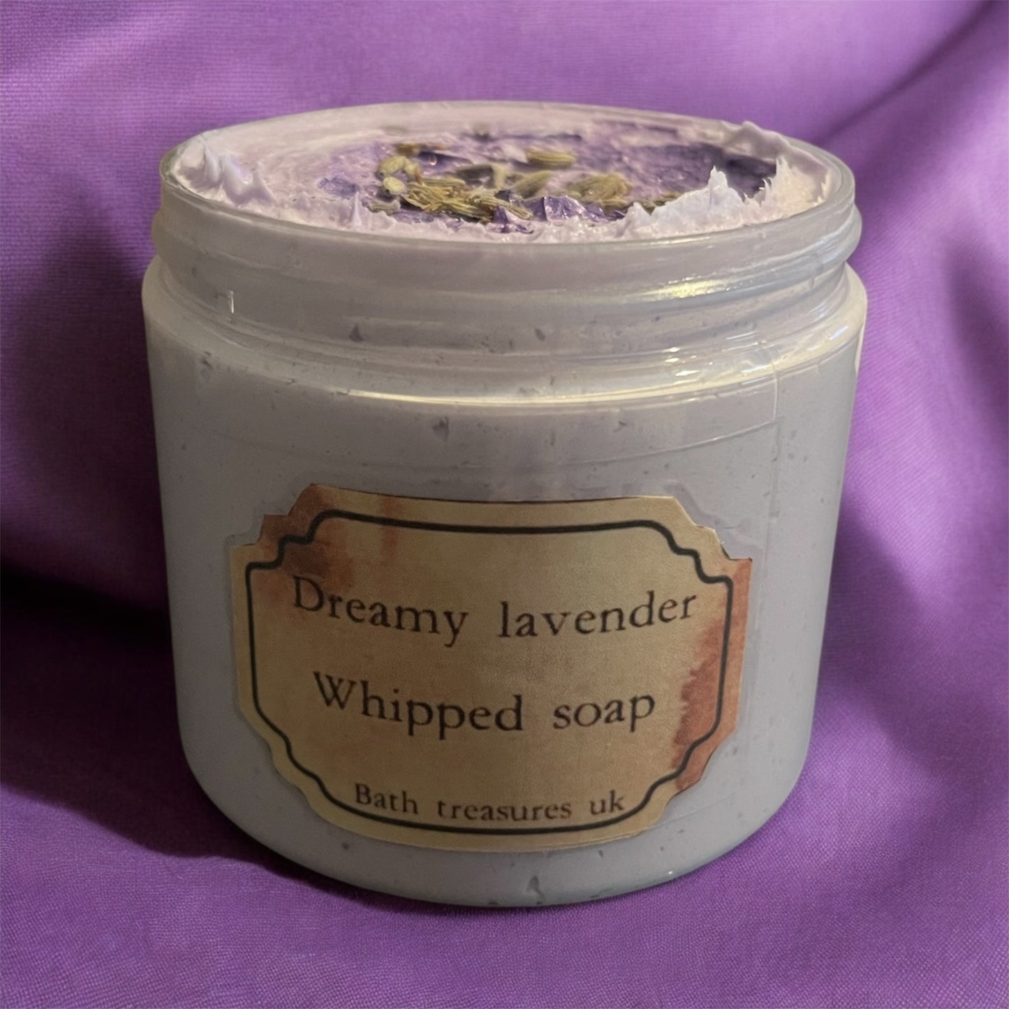 Dreamy lavender whipped soap 💫