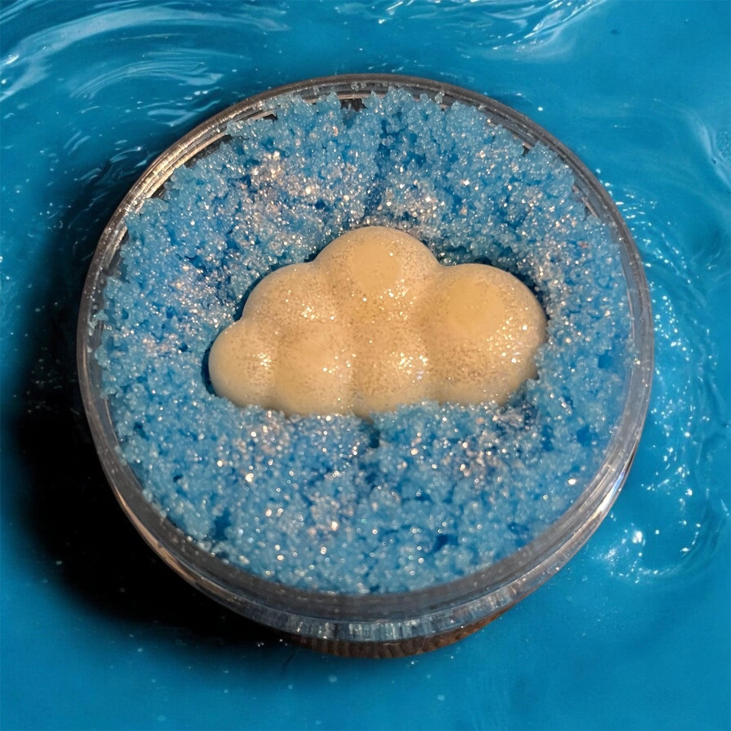My little rain cloud whipped body scrub 💫