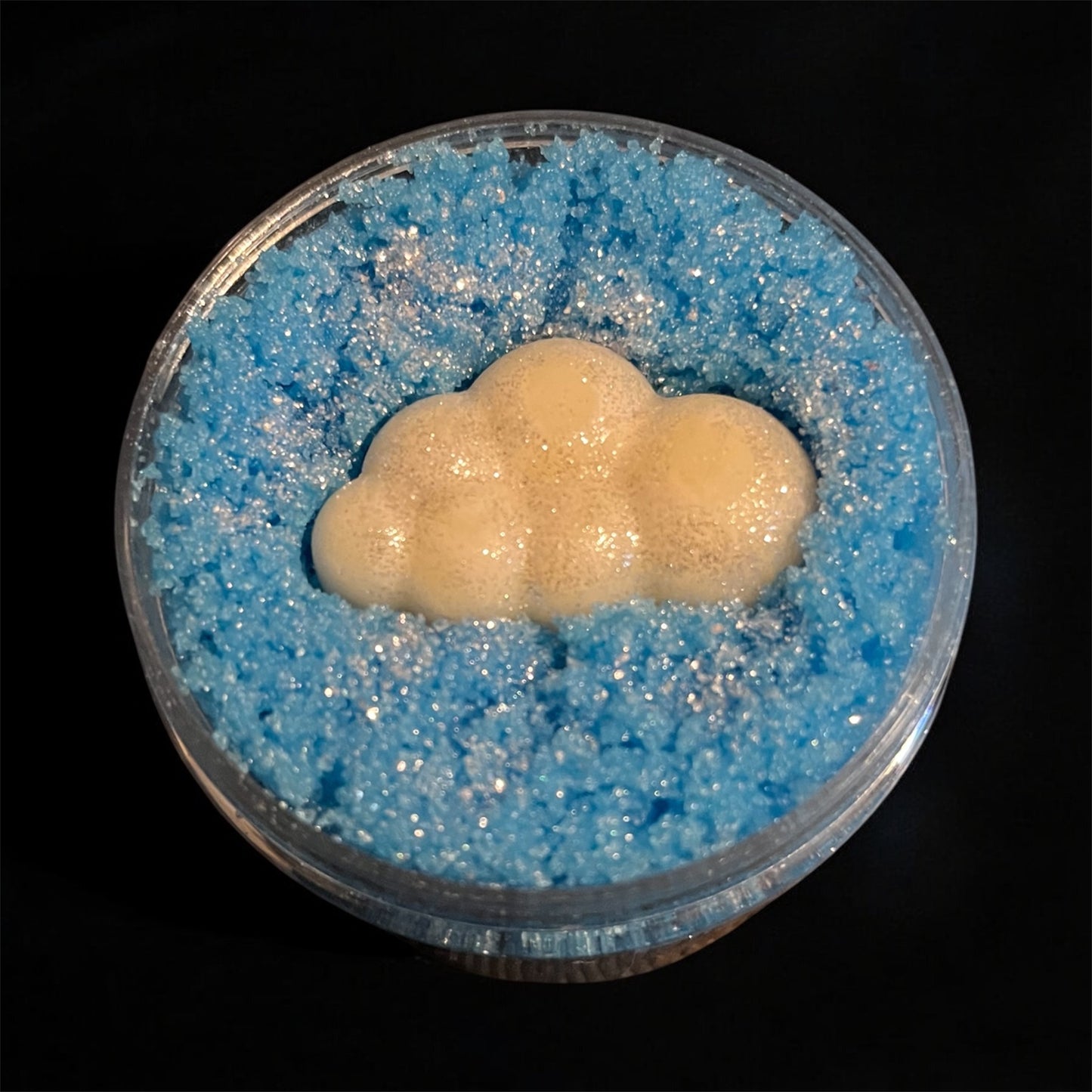 My little rain cloud whipped body scrub 💫