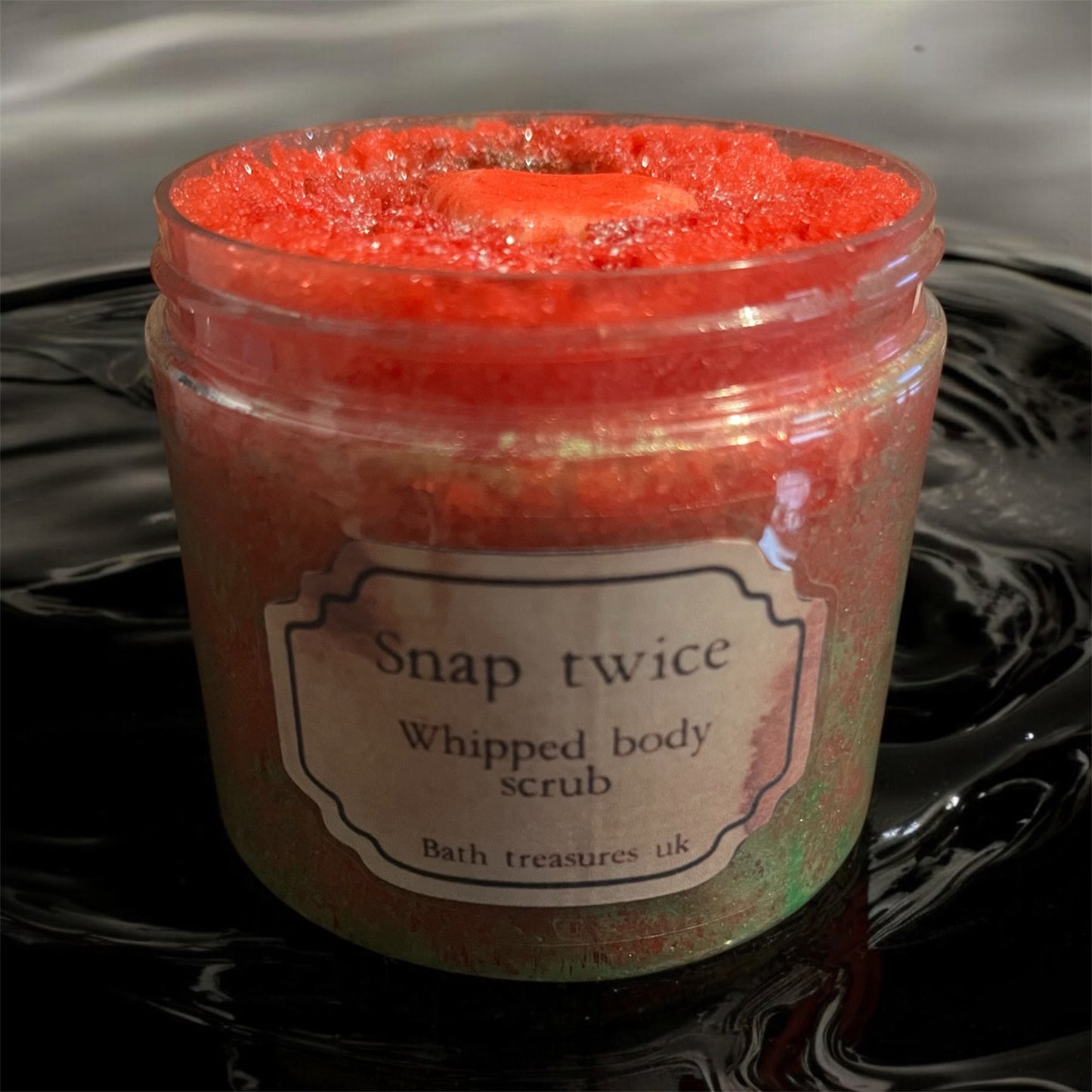 Snap twice whipped body scrub 💫